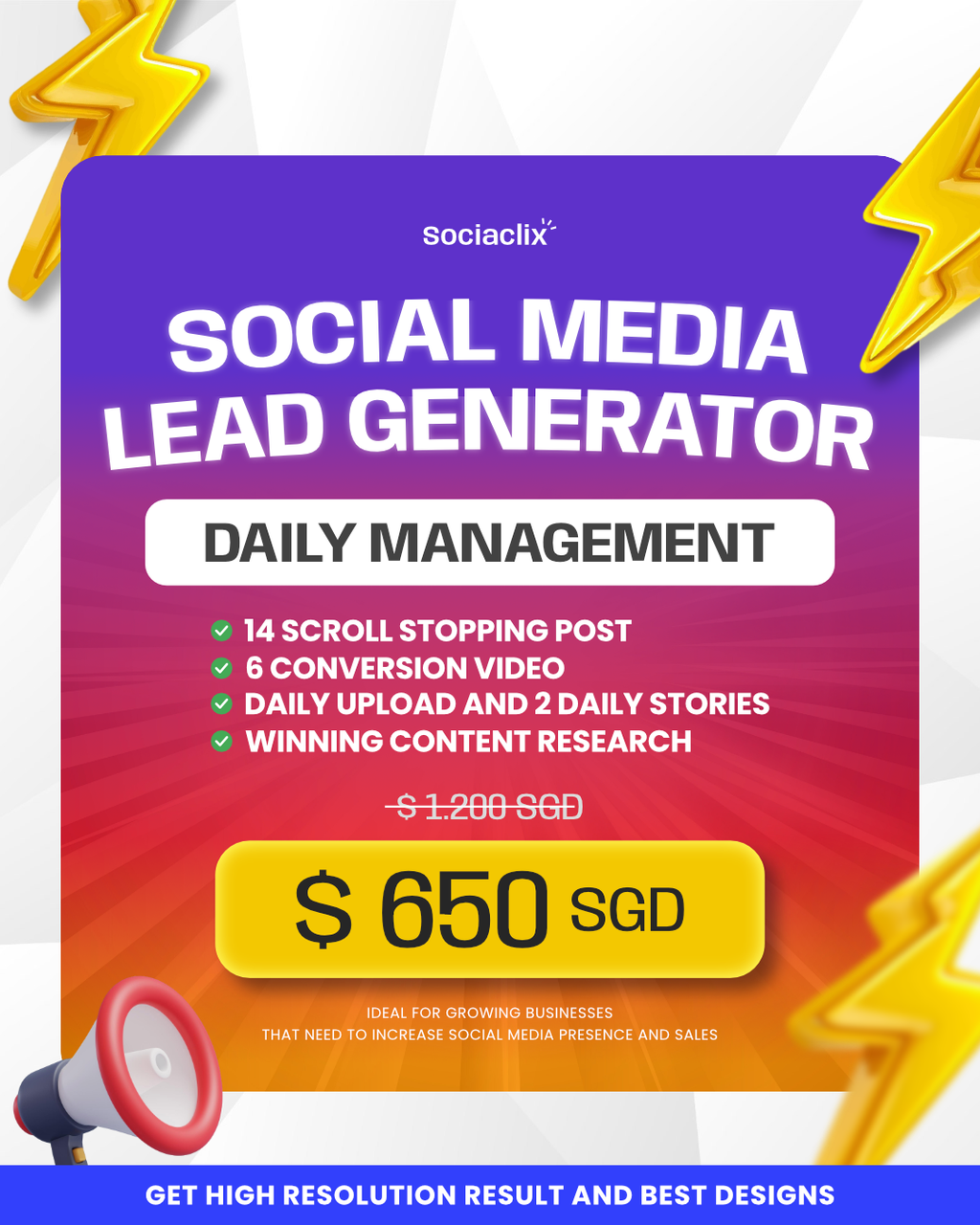 SOCIAL MEDIA LEAD GENERATOR